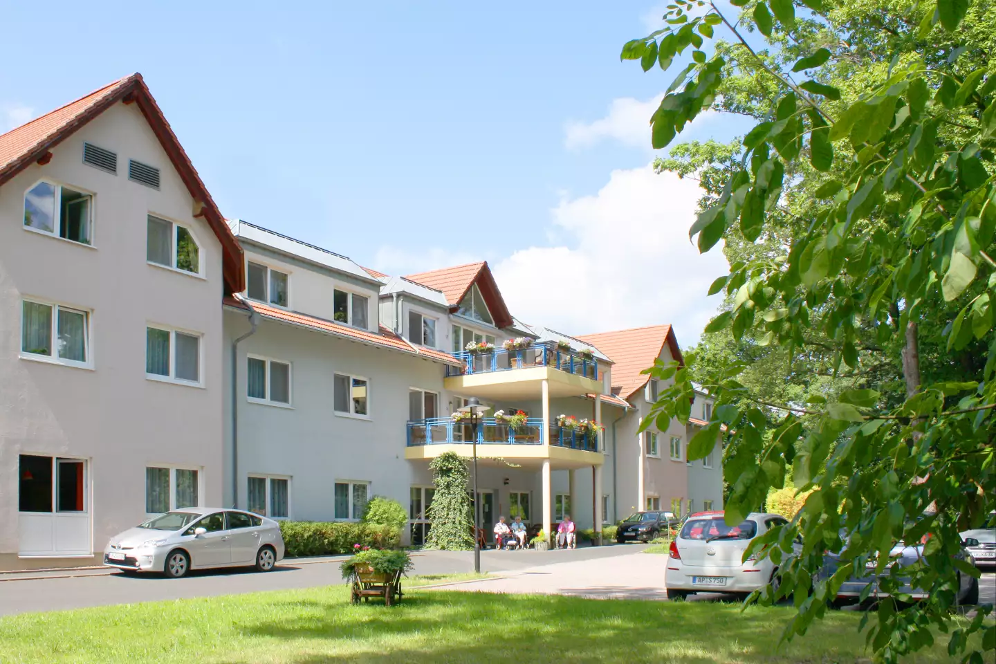 Blick auf die Einrichtung