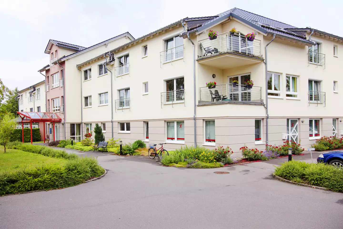 Blick auf die Einrichtung