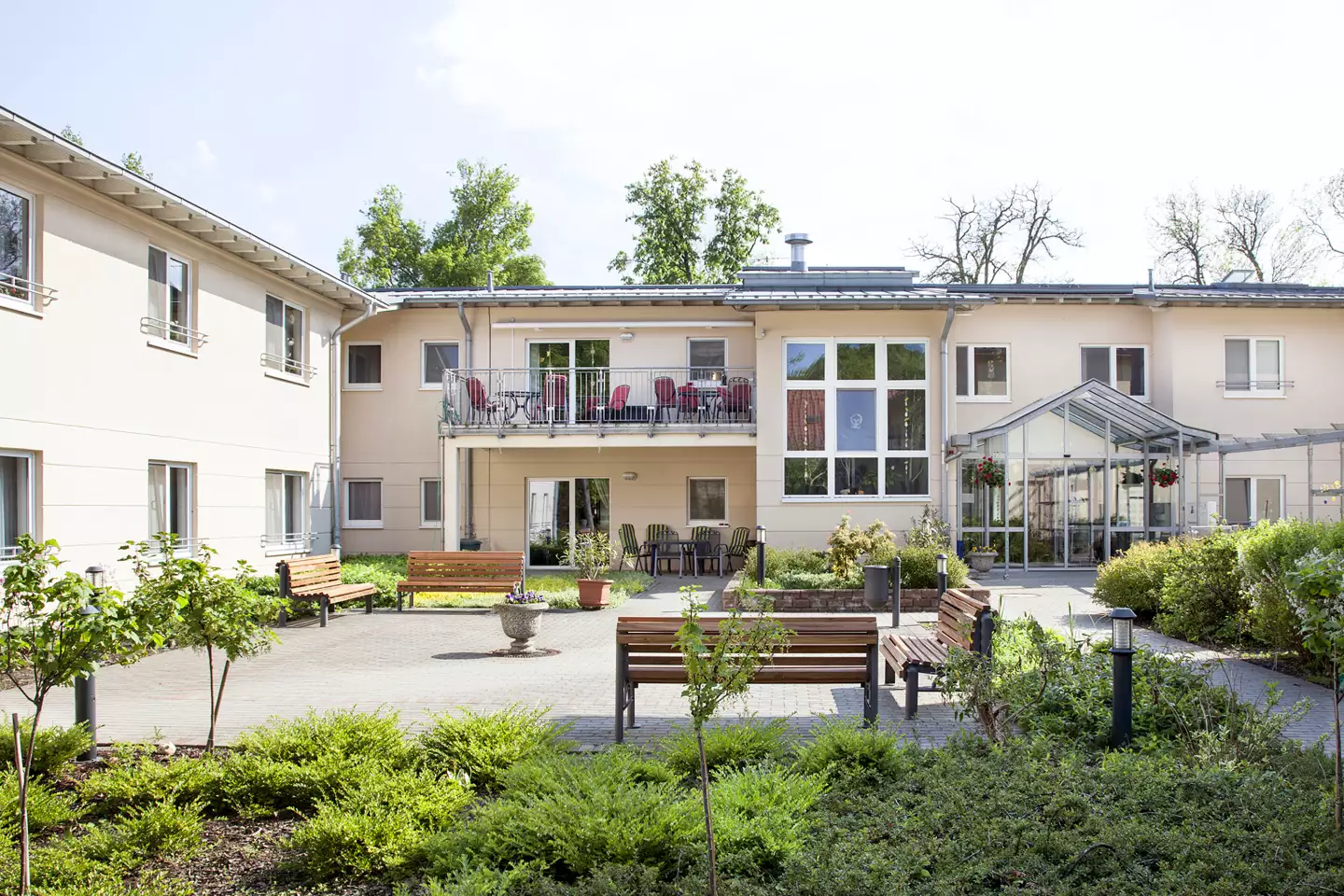 Blick auf die Einrichtung