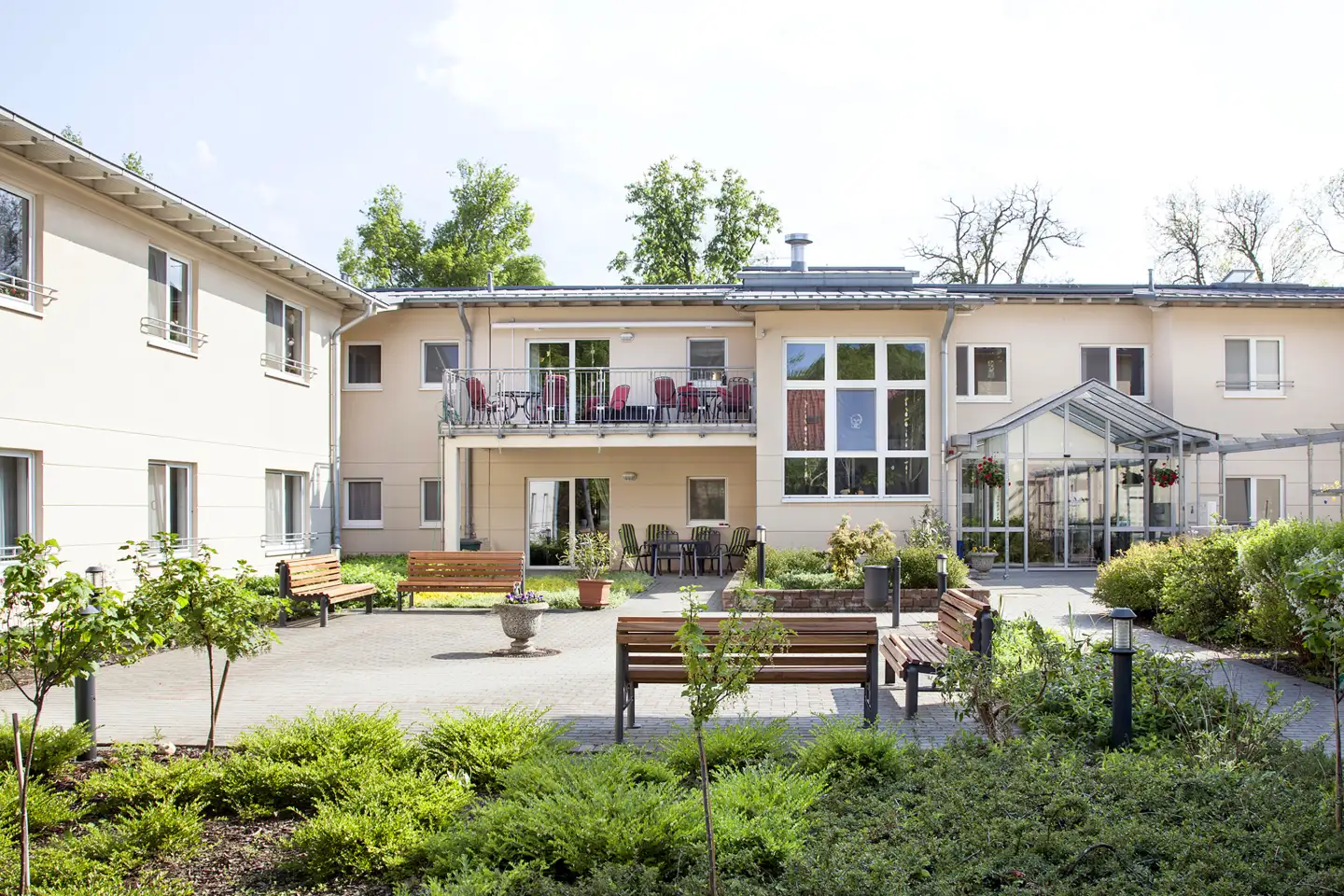 Blick auf die Einrichtung