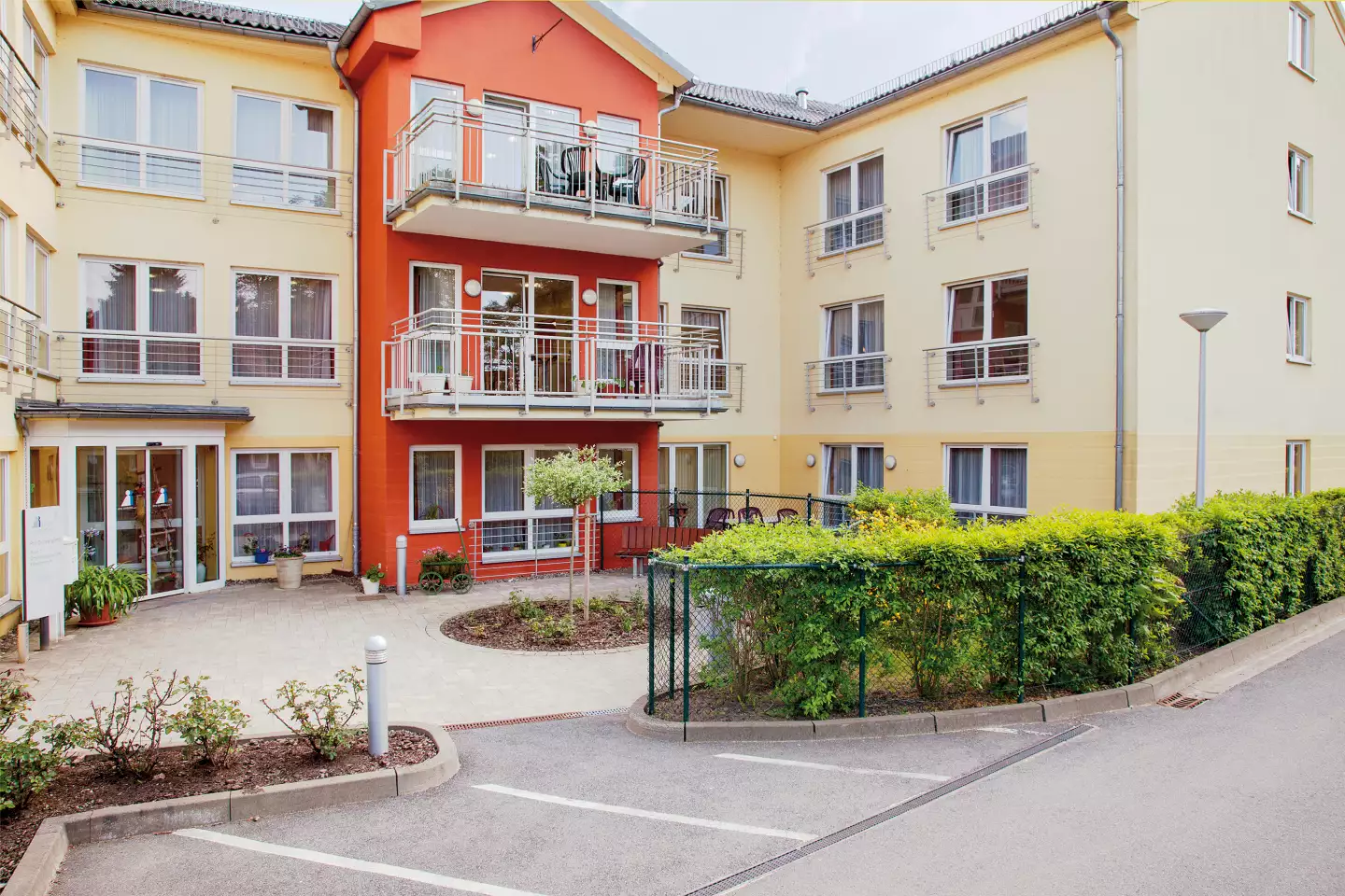 Blick auf die Einrichtung