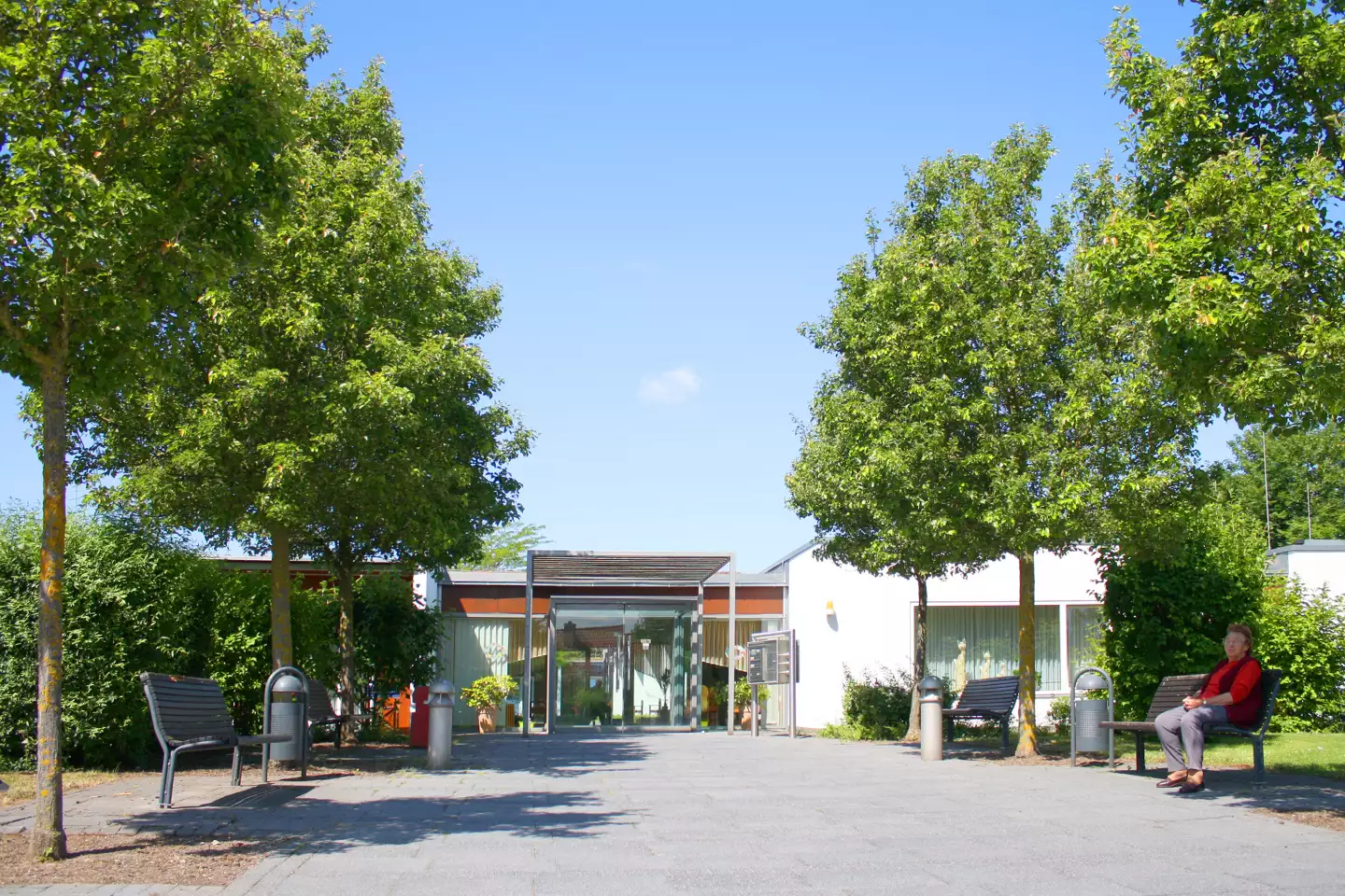 Blick auf die Einrichtung